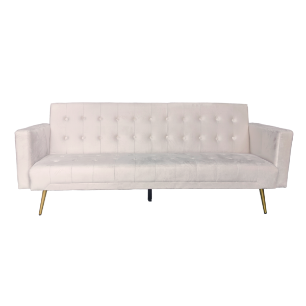 Olivia 3 Seat Sofa Bed Set - 2 Colours - Stone