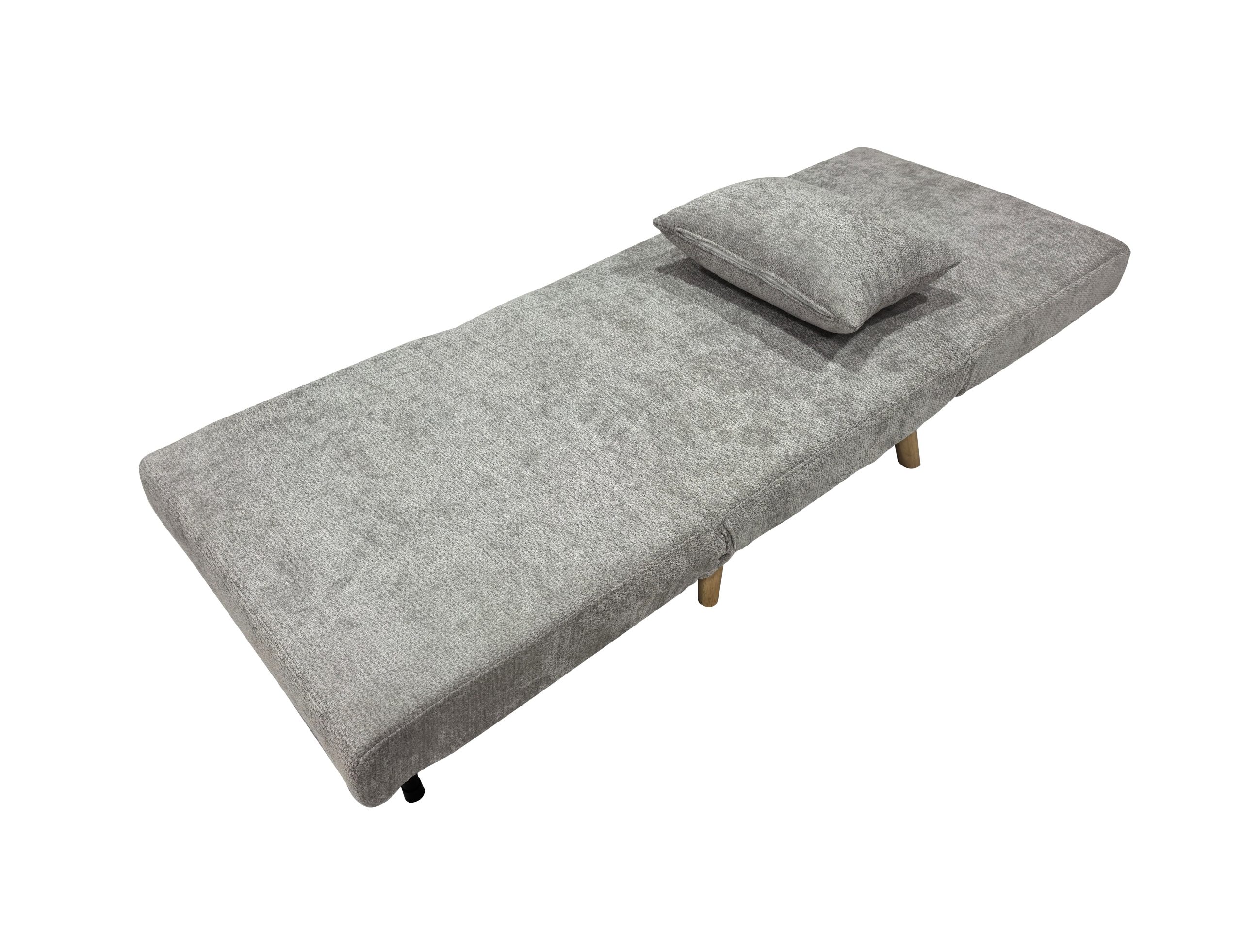 Joel Uno Single Chair Sofa Bed - Grey - Image 6