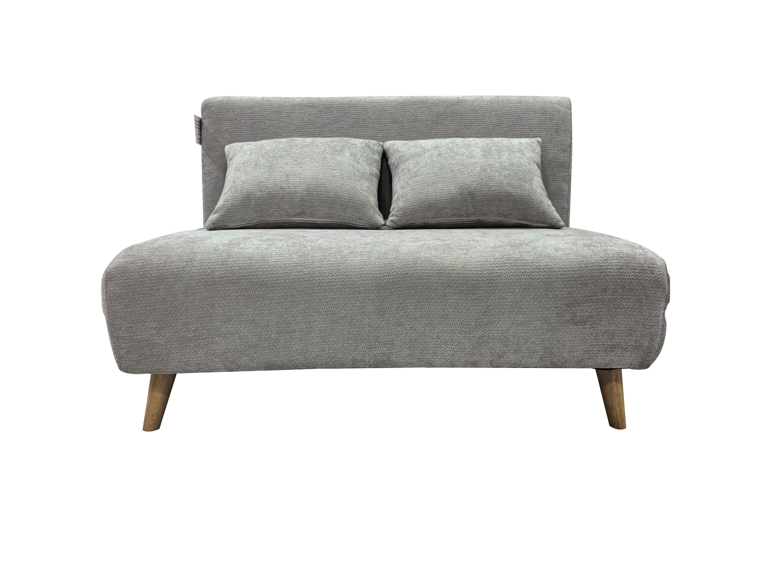Joshua Duo Two Seat Sofa Bed - Grey - Image 2