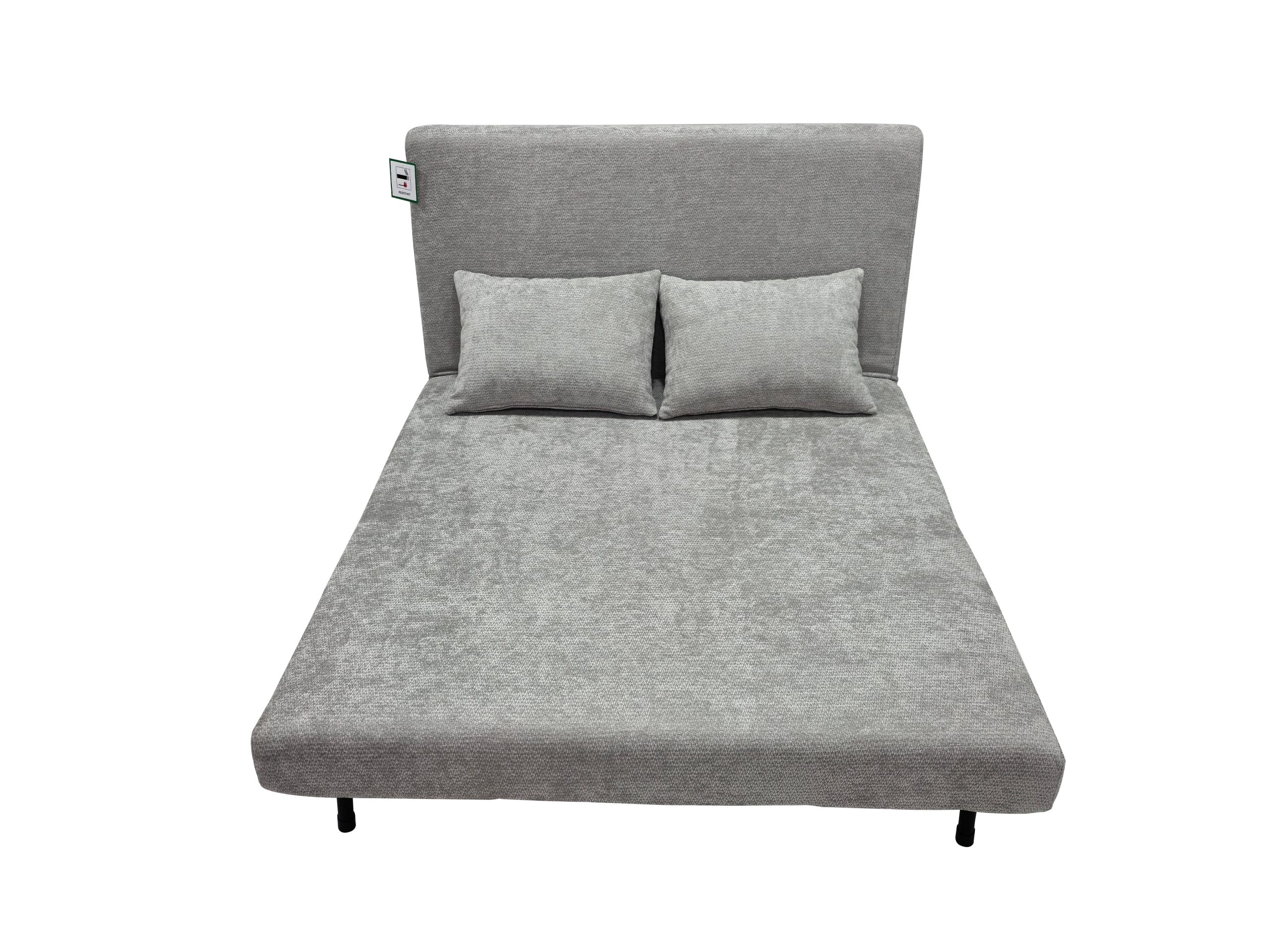 Joshua Duo Two Seat Sofa Bed - Grey - Image 5