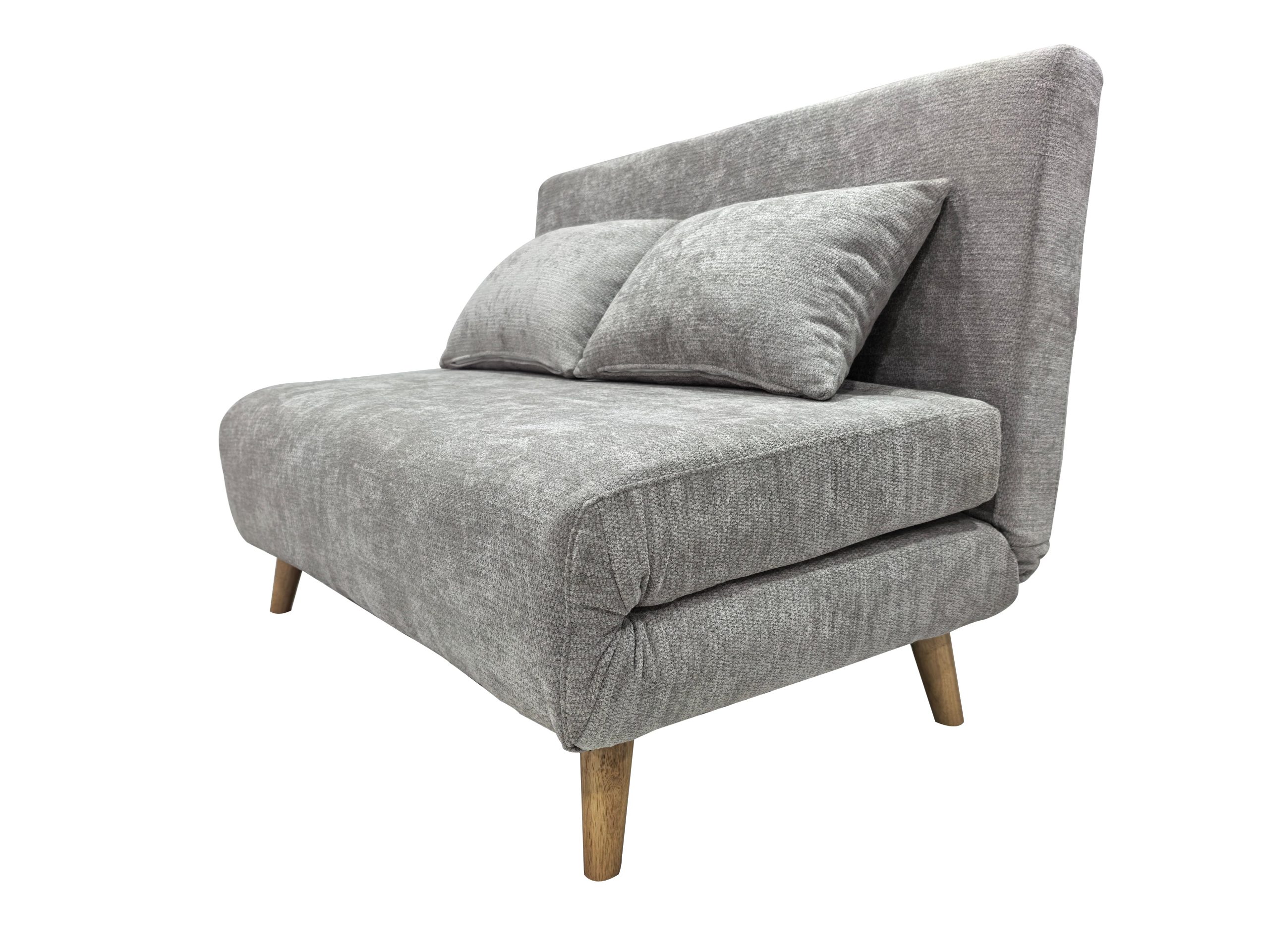 Joshua Duo Two Seat Sofa Bed - Grey - Image 3