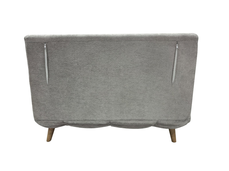 Joshua Duo Two Seat Sofa Bed - Grey - Image 6