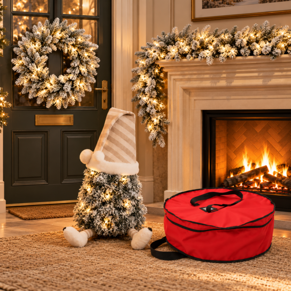 Snowy Door & Mantel Christmas Bundle