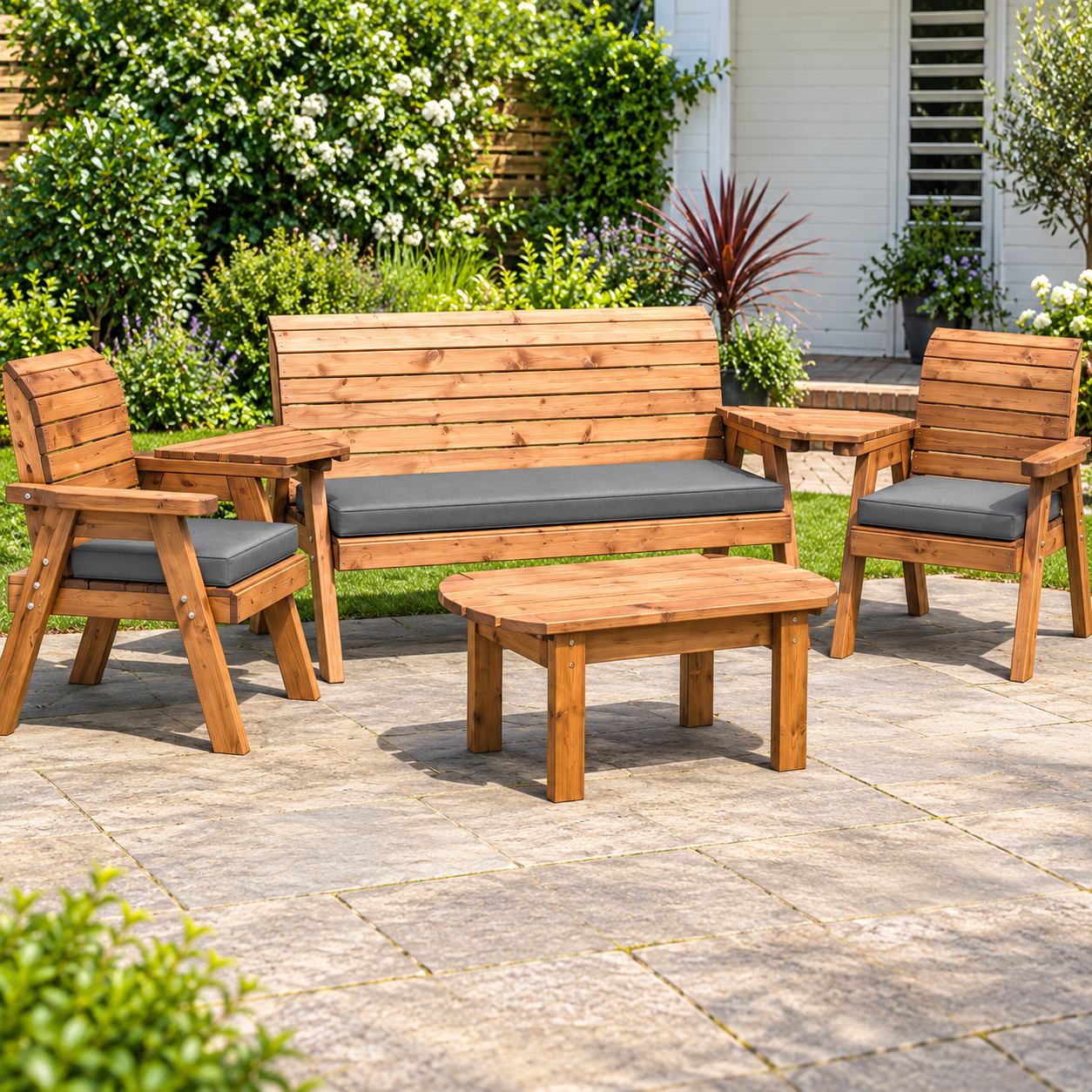 The Wexford Five-Seater Garden Set