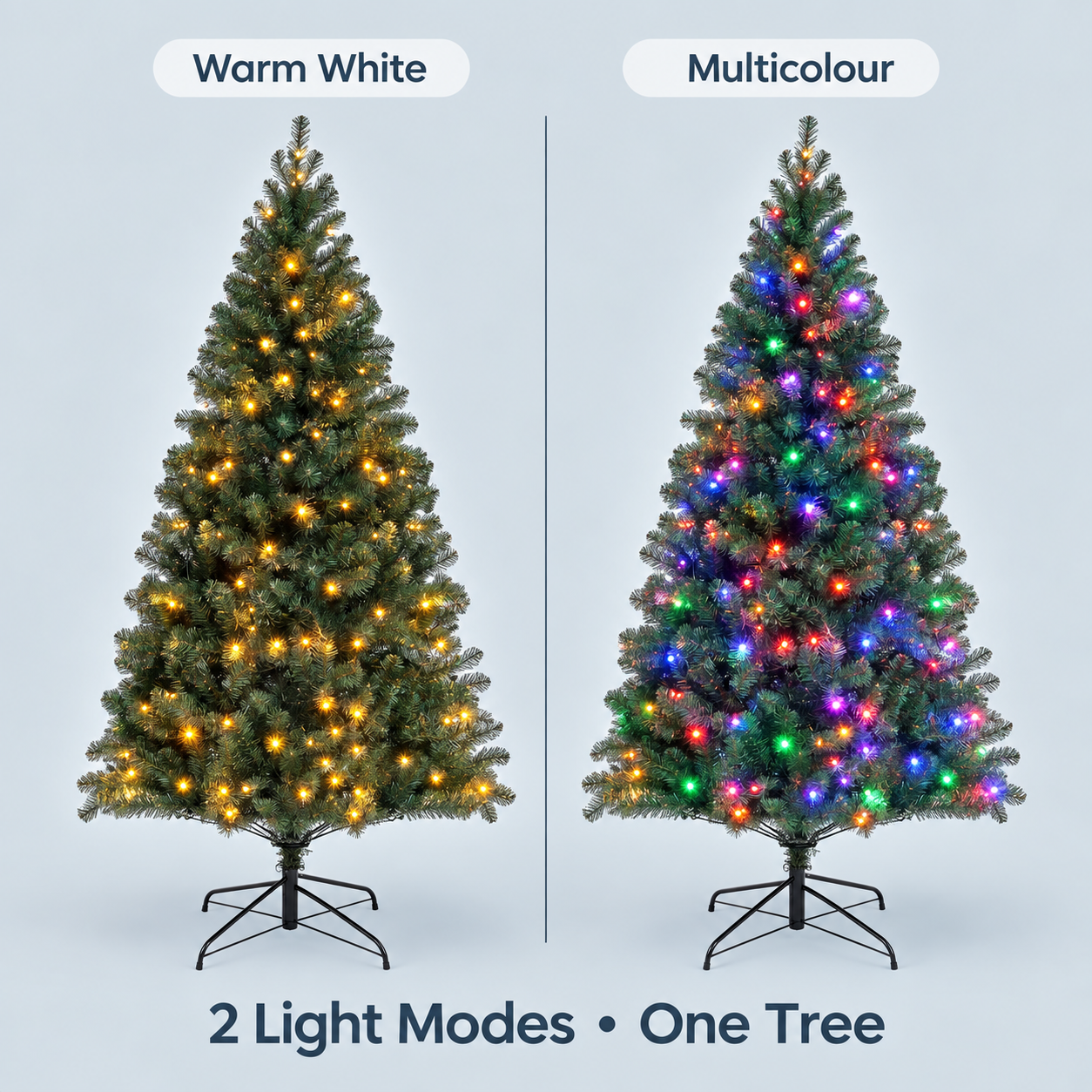 Niamh Fir Winter Pre-Lit Artificial Christmas Tree - Image 2