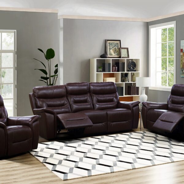 Harris Leather Reclining Suite