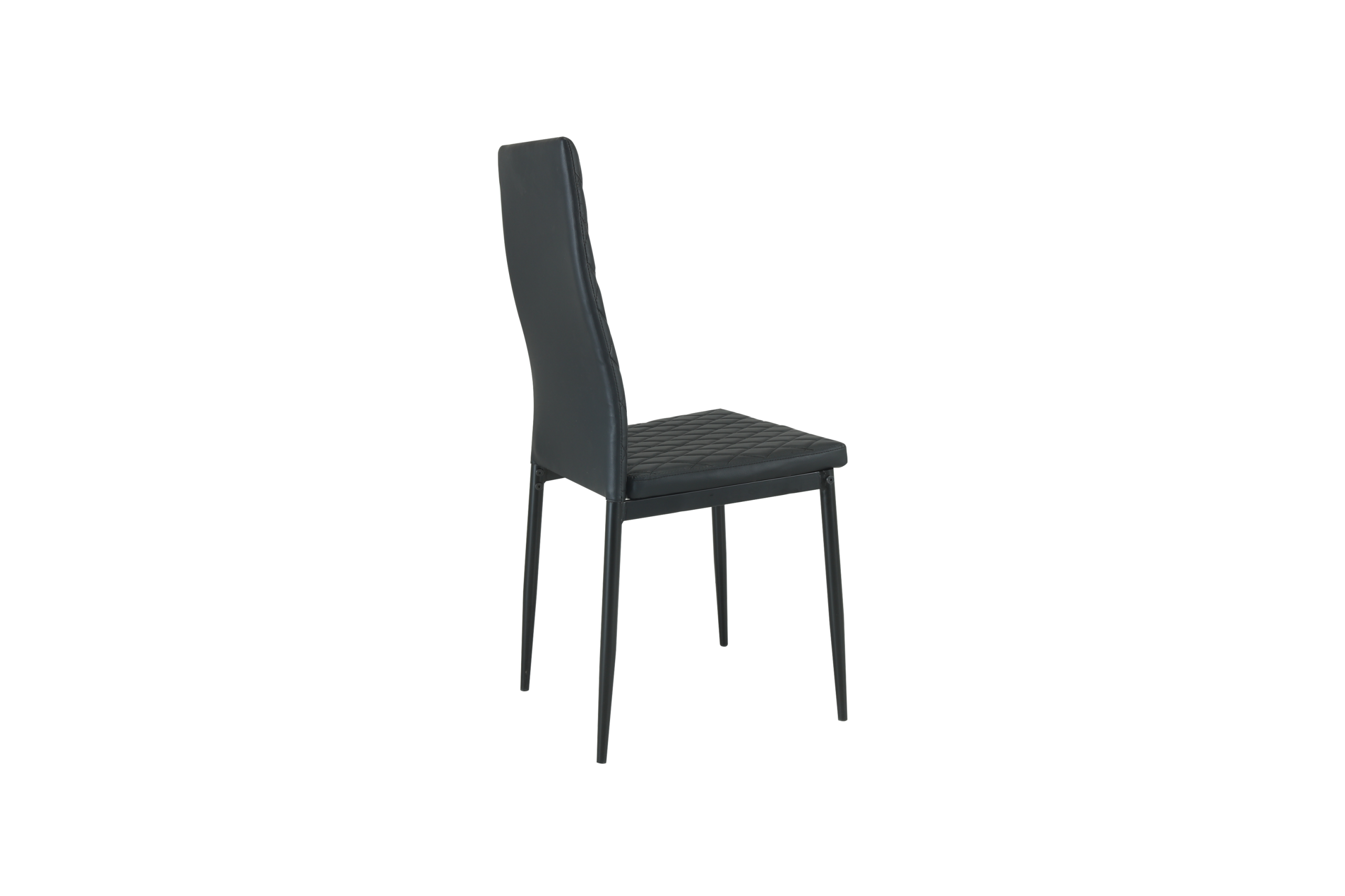 Reuben Dining Table with 4 Emily Leather Chairs - Image 25