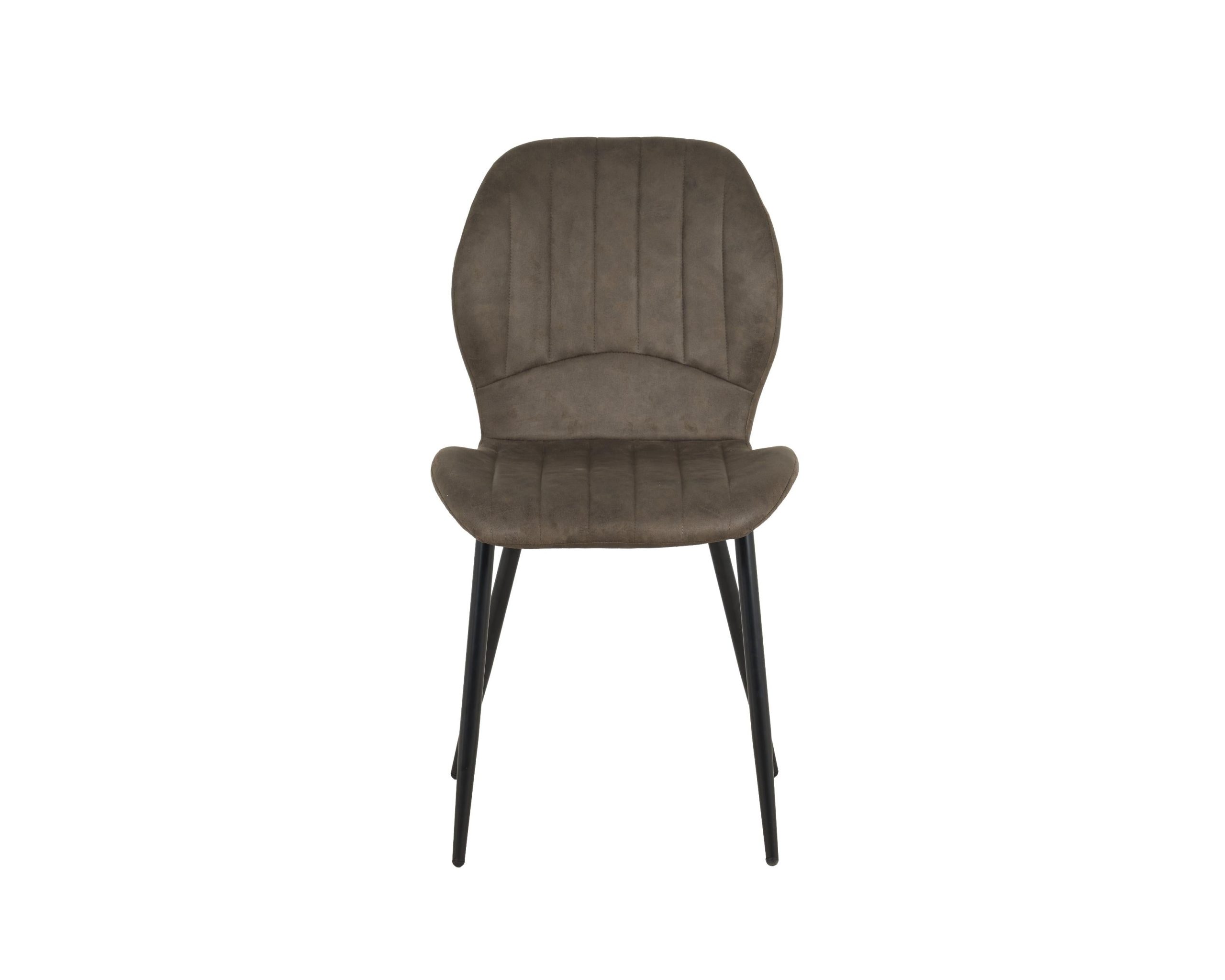 Elsie Dining Table with 4 Jaydn Leather Chairs - Image 4