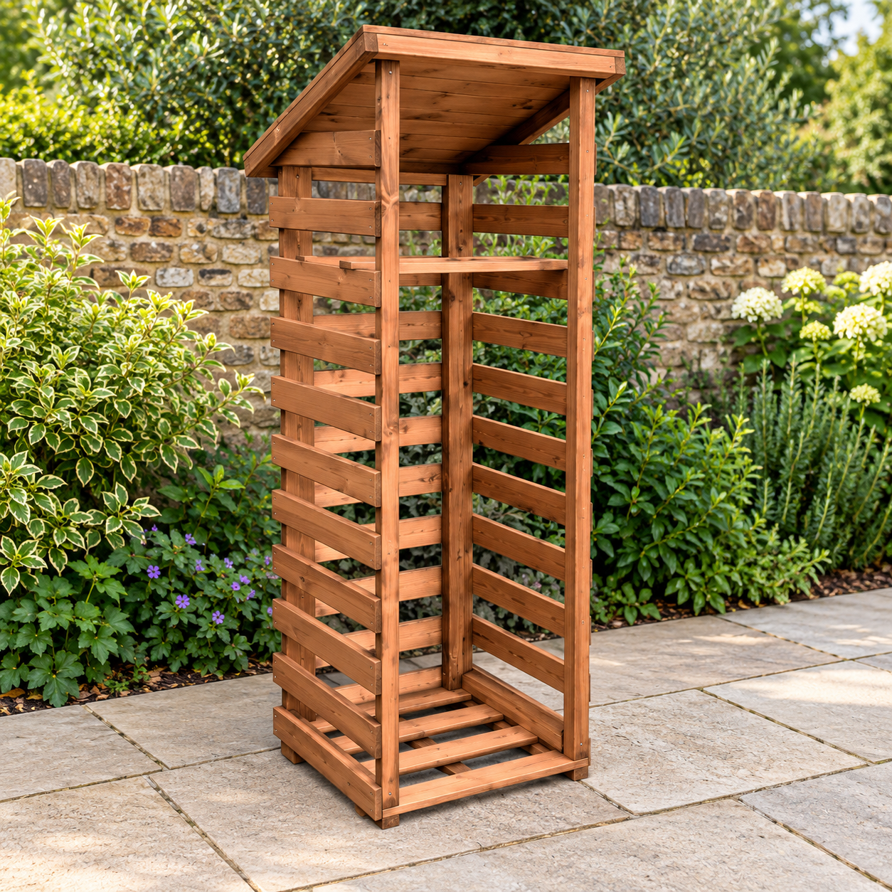 The Ashfield Wooden Log Store - Image 2