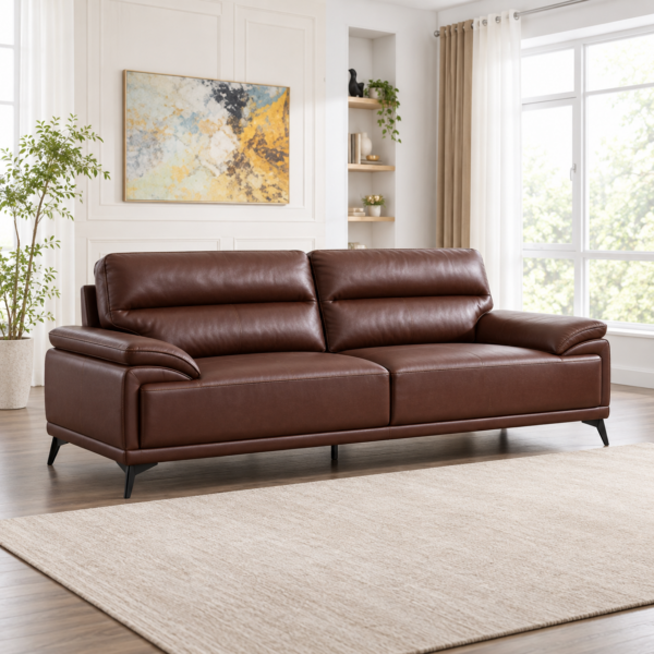 Arlo Leather Air Sofa Collection - 3 seater