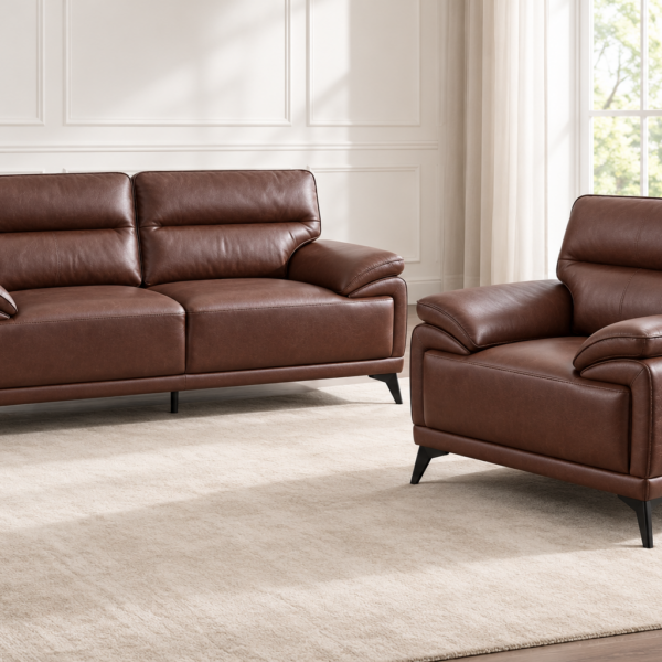 Arlo Leather Air Sofa Collection - 2+1