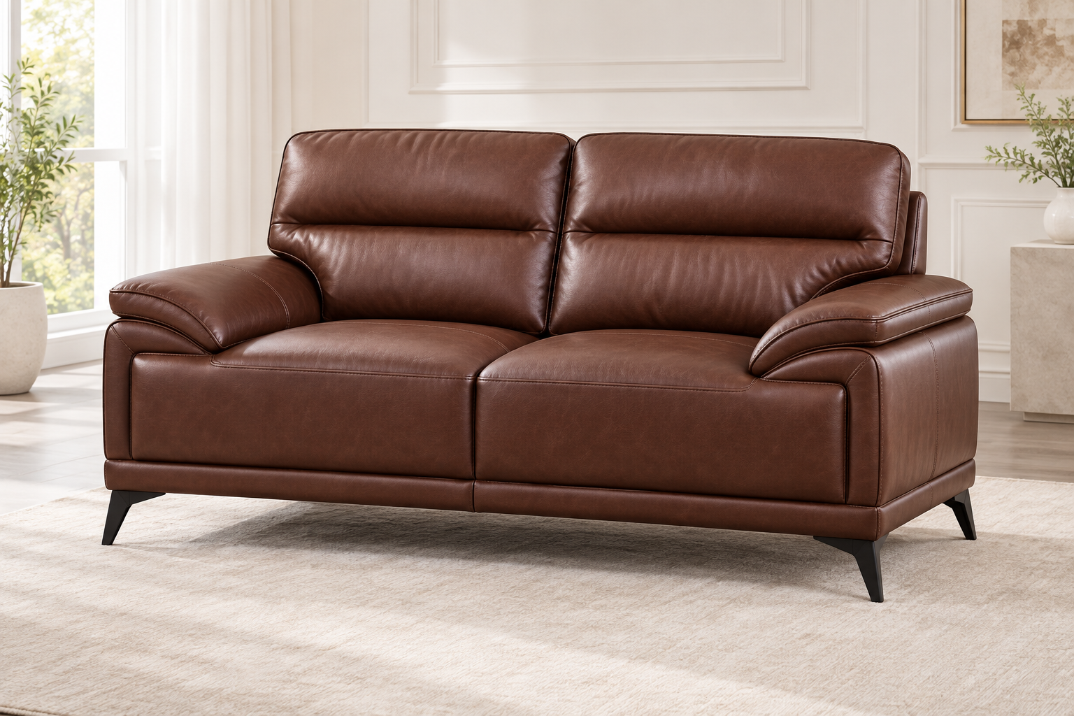 Arlo Leather Air Sofa Collection - Image 6