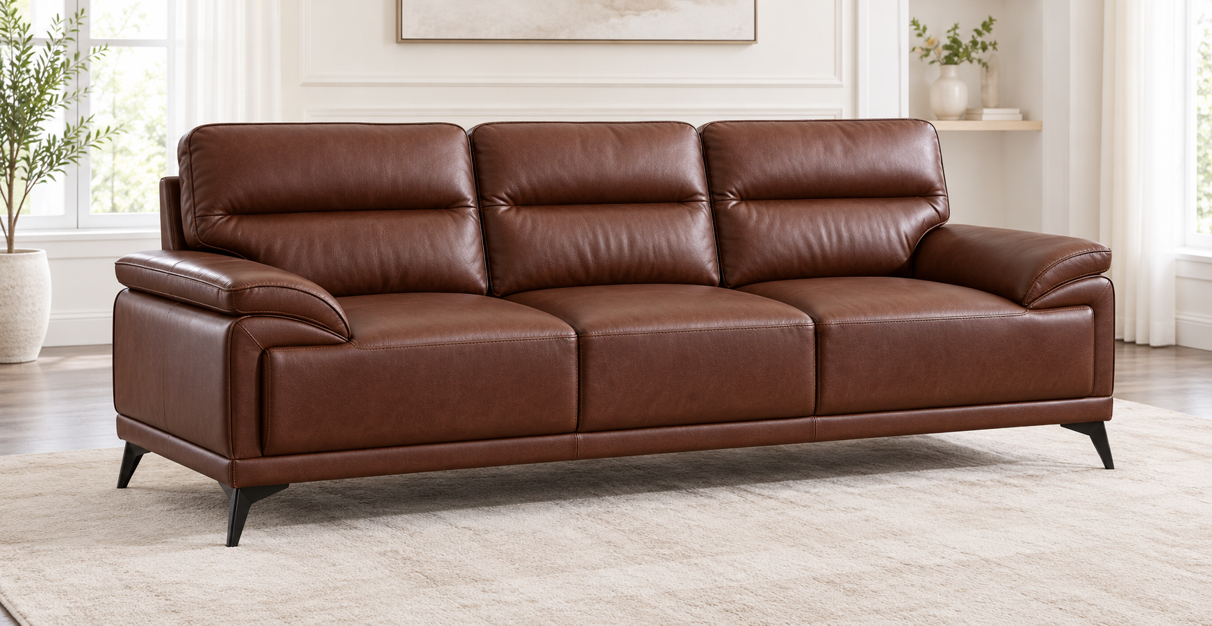 Arlo Leather Air Sofa Collection - Image 7