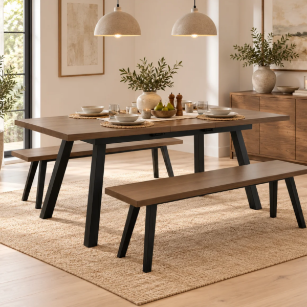The Blake-Daniel Extendable Dining Set