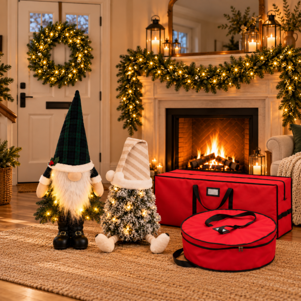 Fireplace & Door Christmas Bundle