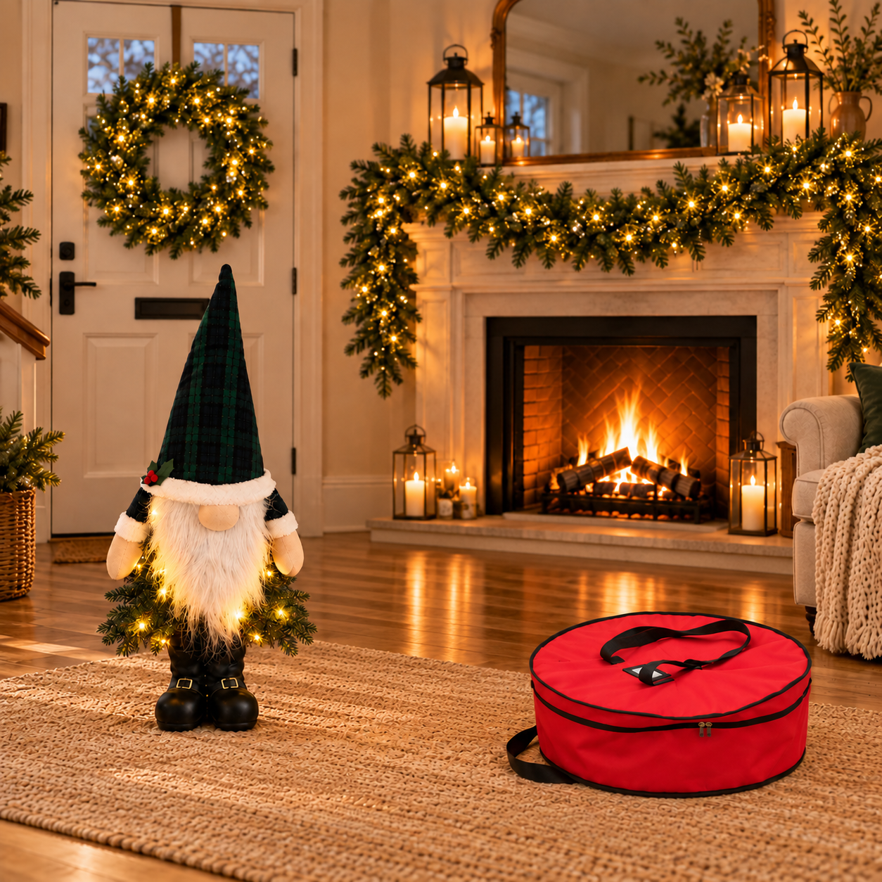 Hamish Fireplace & Door Christmas Bundle