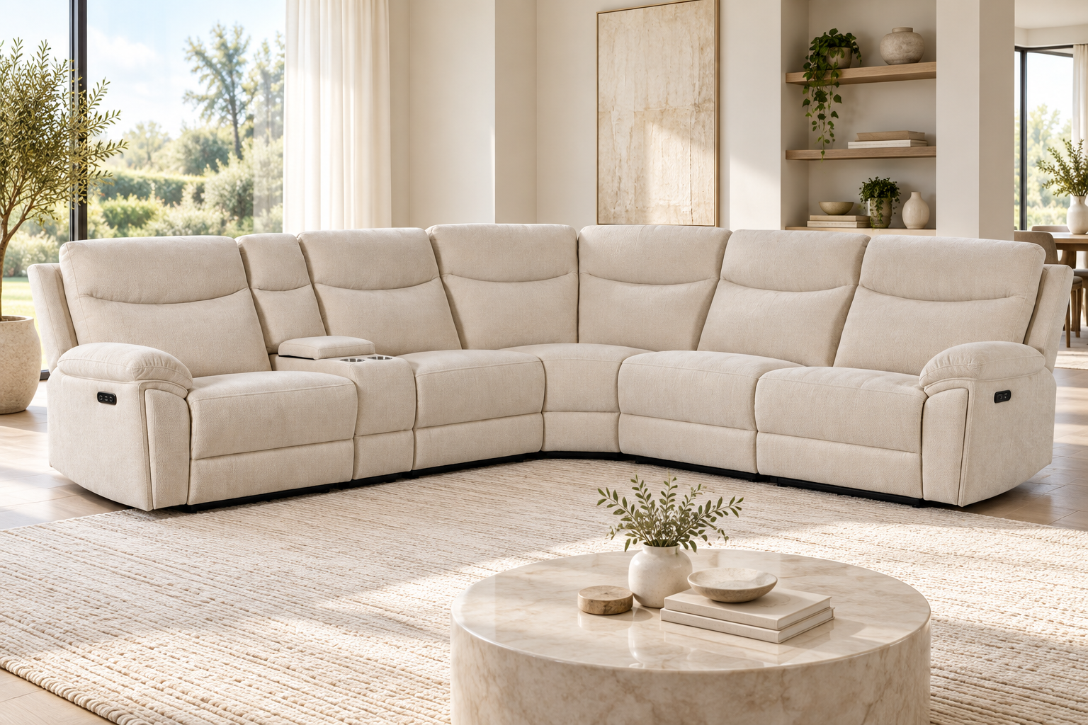 Monty Reclining Corner Sofa - Image 3