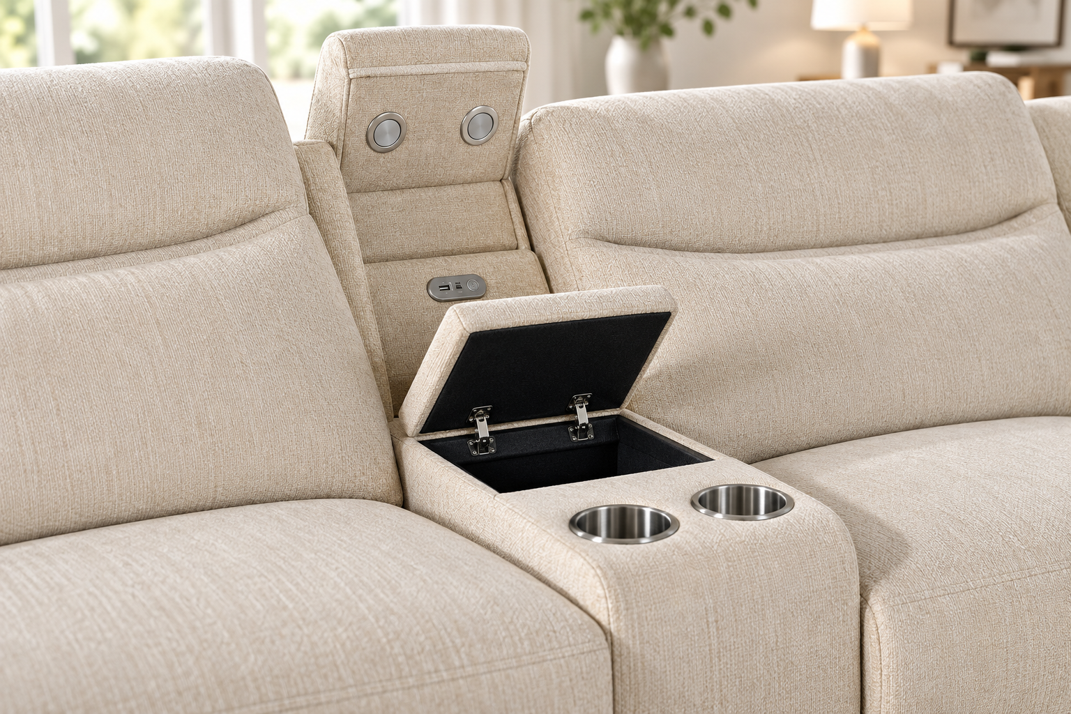 Monty Reclining Corner Sofa - Image 5