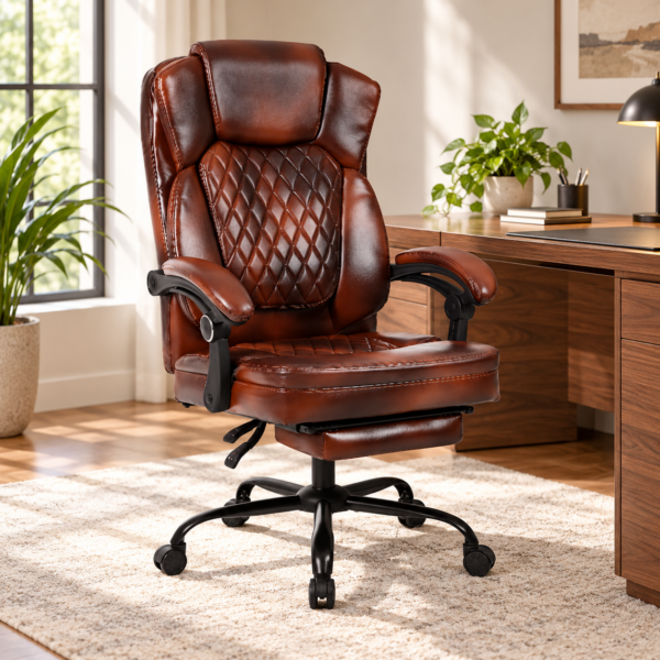 The Richmond Reclining Executive Chair with Footrest