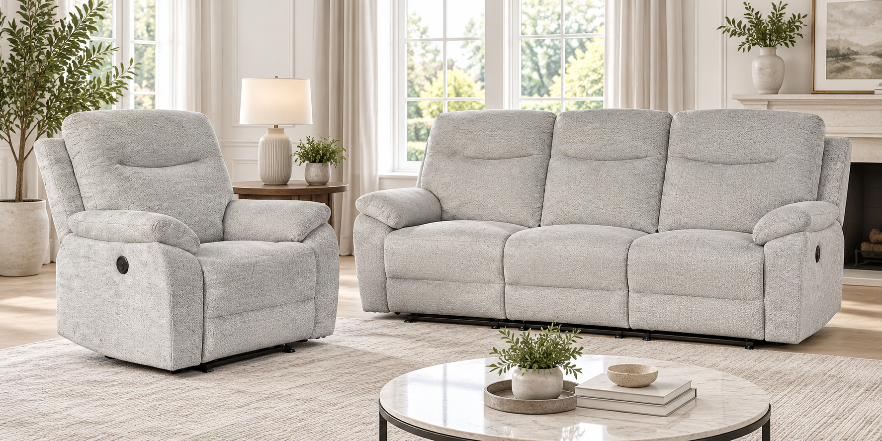 Rory Electric Reclining Suite - Image 8