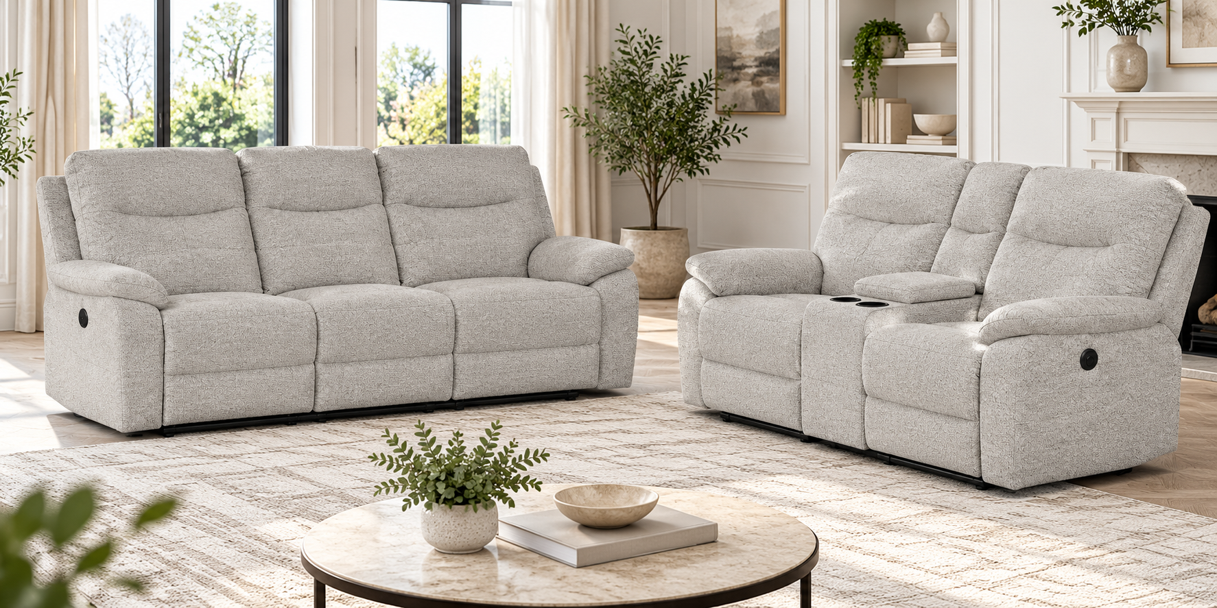 Rory Electric Reclining Suite - Image 6