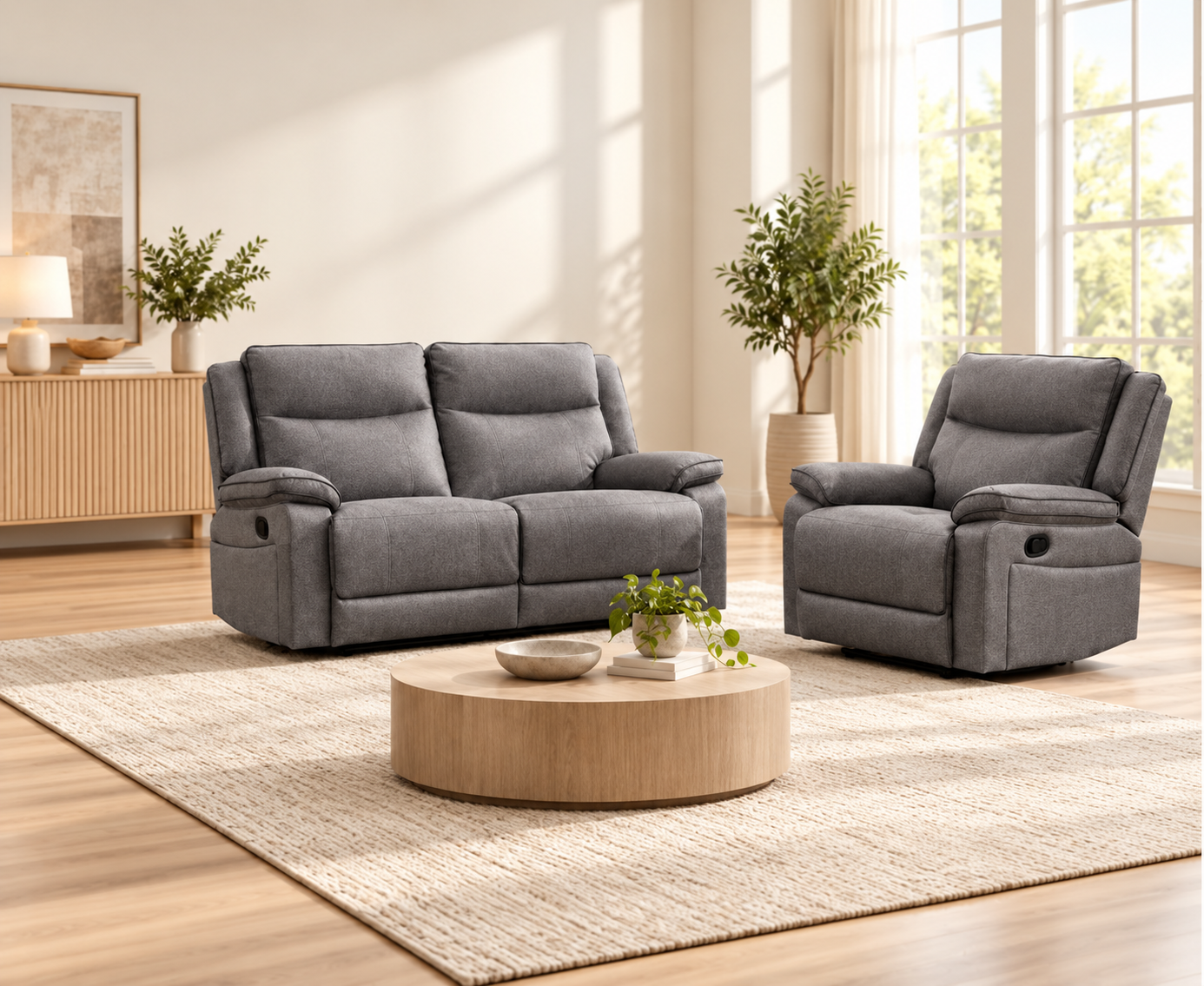Sylvia Reclining Suite - Collection - Image 9