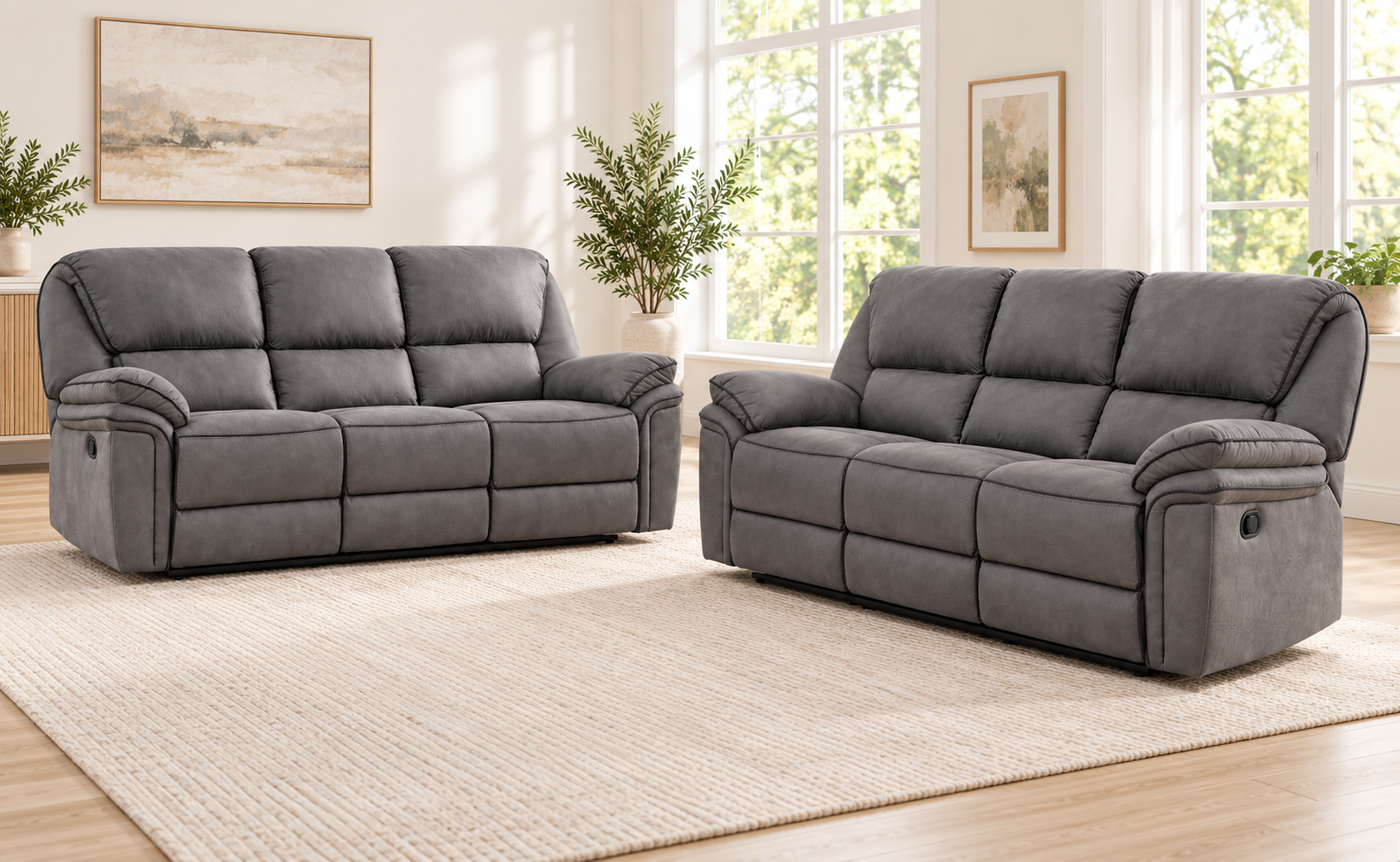 Verity Reclining Suite - 3+3